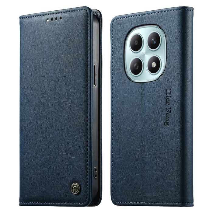 Funda para teléfono Dierfeng de cuero vegano con cierre magnético y protección RFID., For Redmi A7 Pro 171mm / Poco C85x 5G, For Redmi 15a 5G, For Redmi Turbo 5 Max / Poco X8 Pro Max, For Redmi Note 15 Pro+ 5G 163.3mm / Poco M8 Pro 5G                  ...