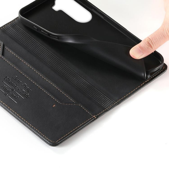 Funda para teléfono Dierfeng de cuero vegano con cierre magnético y protección RFID., For Redmi A7 Pro 171mm / Poco C85x 5G, For Redmi 15a 5G, For Redmi Turbo 5 Max / Poco X8 Pro Max, For Redmi Note 15 Pro+ 5G 163.3mm / Poco M8 Pro 5G                  ...