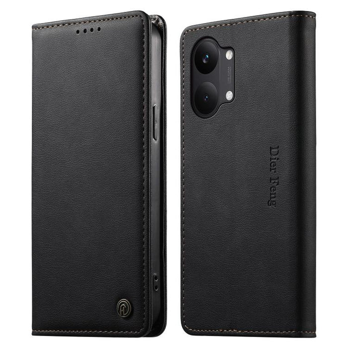 Funda para teléfono Dierfeng de cuero vegano con cierre magnético y protección RFID., For Redmi A7 Pro 171mm / Poco C85x 5G, For Redmi 15a 5G, For Redmi Turbo 5 Max / Poco X8 Pro Max, For Redmi Note 15 Pro+ 5G 163.3mm / Poco M8 Pro 5G                  ...