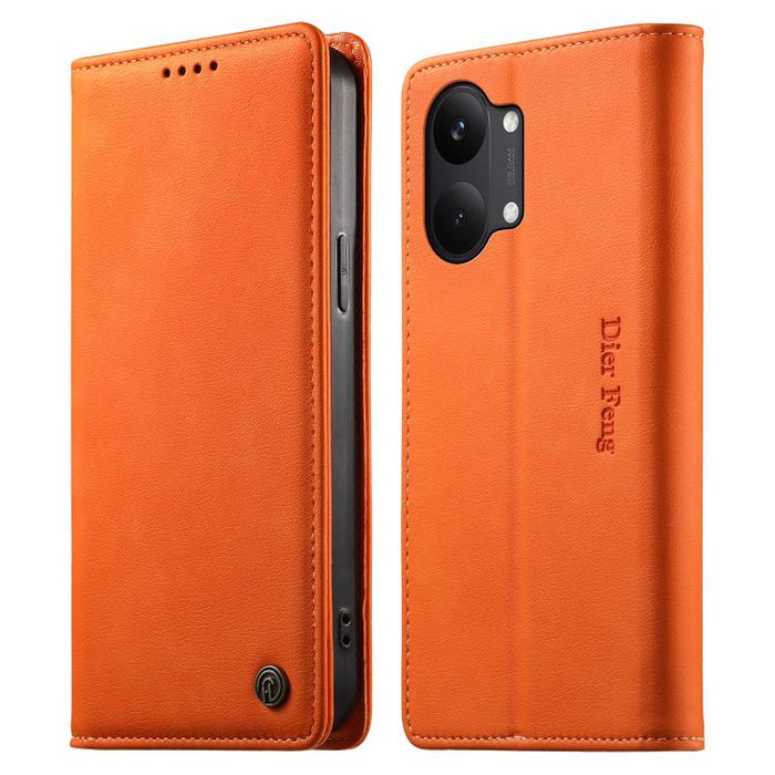 Funda para teléfono Dierfeng de cuero vegano con cierre magnético y protección RFID., For Redmi A7 Pro 171mm / Poco C85x 5G, For Redmi 15a 5G, For Redmi Turbo 5 Max / Poco X8 Pro Max, For Redmi Note 15 Pro+ 5G 163.3mm / Poco M8 Pro 5G                  ...