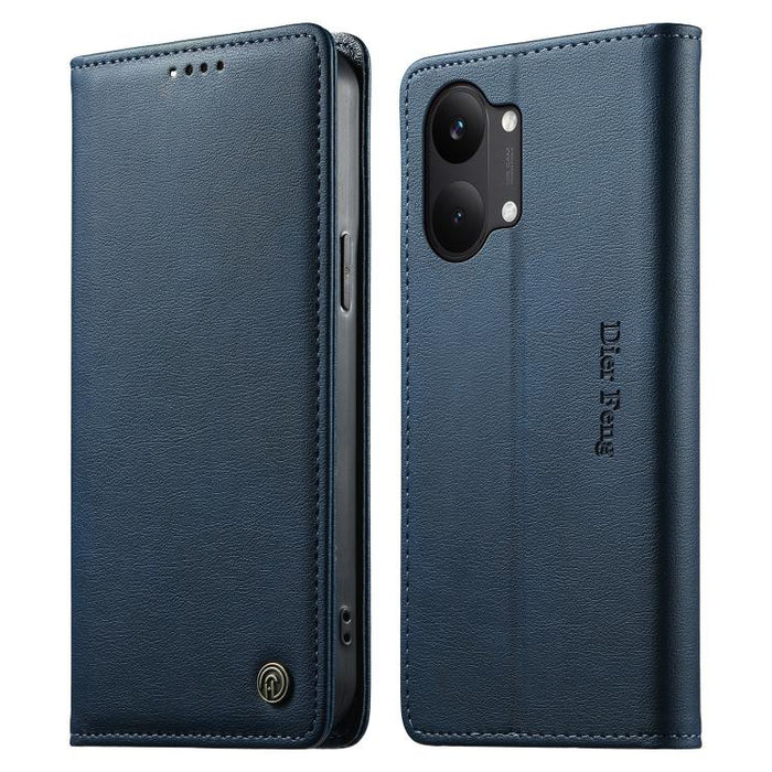 Funda para teléfono Dierfeng de cuero vegano con cierre magnético y protección RFID., For Redmi A7 Pro 171mm / Poco C85x 5G, For Redmi 15a 5G, For Redmi Turbo 5 Max / Poco X8 Pro Max, For Redmi Note 15 Pro+ 5G 163.3mm / Poco M8 Pro 5G                  ...