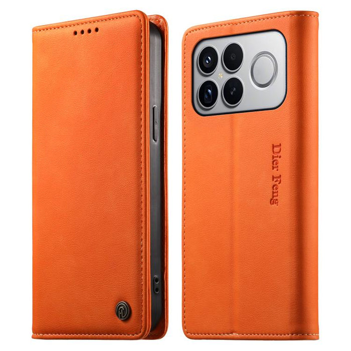 Funda para teléfono Dierfeng de cuero vegano con cierre magnético y protección RFID., For Redmi A7 Pro 171mm / Poco C85x 5G, For Redmi 15a 5G, For Redmi Turbo 5 Max / Poco X8 Pro Max, For Redmi Note 15 Pro+ 5G 163.3mm / Poco M8 Pro 5G                  ...