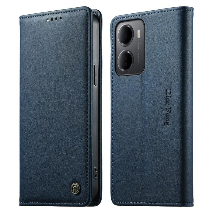 Funda para teléfono Dierfeng de cuero vegano con cierre magnético y protección RFID., For Redmi A7 Pro 171mm / Poco C85x 5G, For Redmi 15a 5G, For Redmi Turbo 5 Max / Poco X8 Pro Max, For Redmi Note 15 Pro+ 5G 163.3mm / Poco M8 Pro 5G                  ...