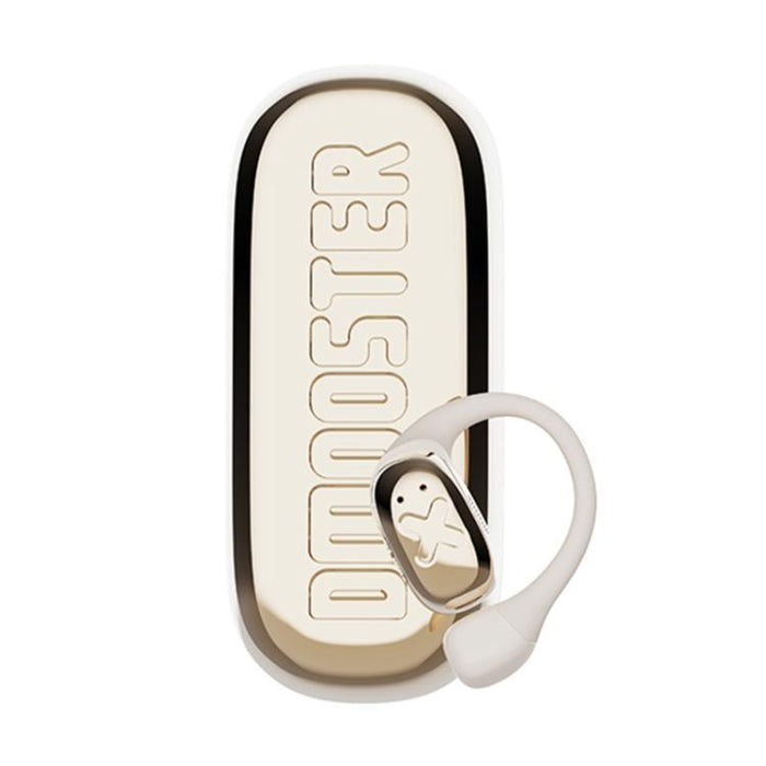 Auriculares inalámbricos Bluetooth D MOOSTER D55 Pro OWS con cancelación de ruido ENC, montados en la oreja.