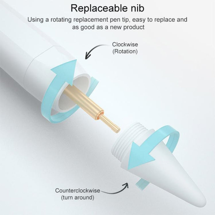 Lápiz óptico capacitivo sensible para iPad (posterior a 2018), Capacitance Stylus