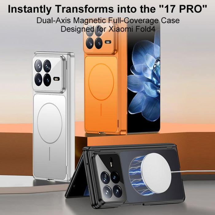 Funda magnética de doble eje GKK para teléfono (serie 17), For Xiaomi Mix Fold 4