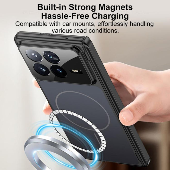 Funda magnética de doble eje GKK para teléfono (serie 17), For Xiaomi Mix Fold 4