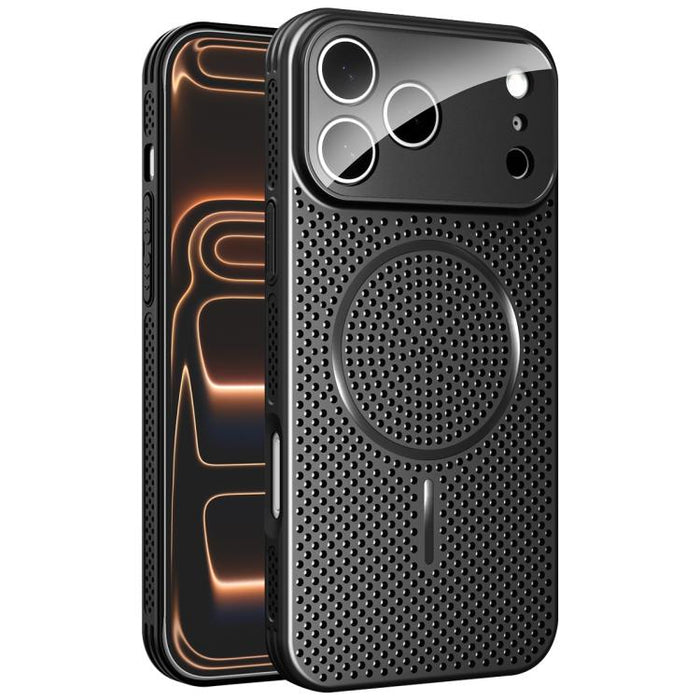 Funda para teléfono Ice Armor con airbag magnético y sistema de refrigeración, a prueba de golpes., For iPhone 17 Pro Max, For iPhone 17 Pro
