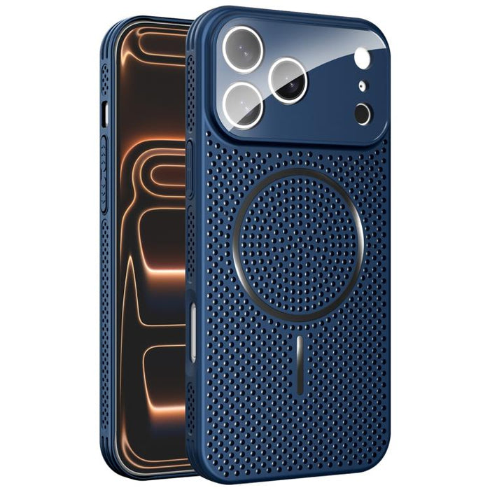Funda para teléfono Ice Armor con airbag magnético y sistema de refrigeración, a prueba de golpes., For iPhone 17 Pro Max, For iPhone 17 Pro