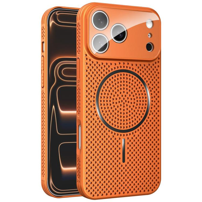 Funda para teléfono Ice Armor con airbag magnético y sistema de refrigeración, a prueba de golpes., For iPhone 17 Pro Max, For iPhone 17 Pro
