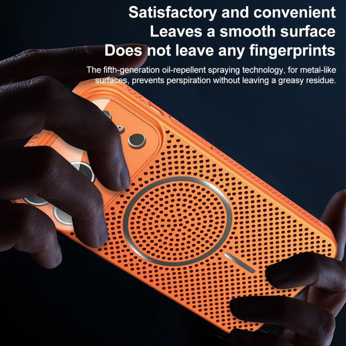 Funda para teléfono Ice Armor con airbag magnético y sistema de refrigeración, a prueba de golpes., For iPhone 17 Pro Max, For iPhone 17 Pro