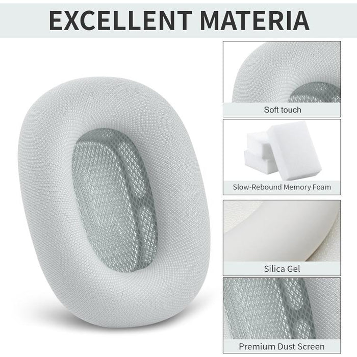 XDcase 1 par de almohadillas magnéticas de esponja de repuesto de tacto suave para los oídos, For AirPods Max