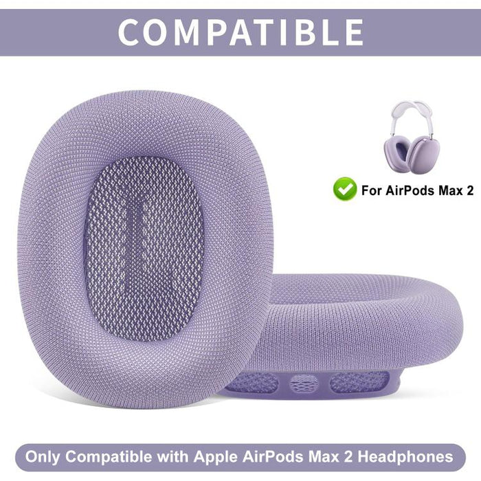 XDcase 1 par de almohadillas magnéticas de esponja de repuesto para auriculares, fabricadas en tela de malla, For AirPods Max 2