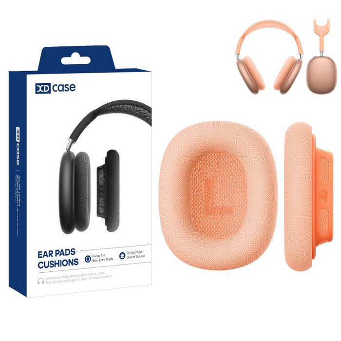 XDcase 1 par de almohadillas magnéticas de esponja de repuesto para auriculares, fabricadas en tela de malla, For AirPods Max 2
