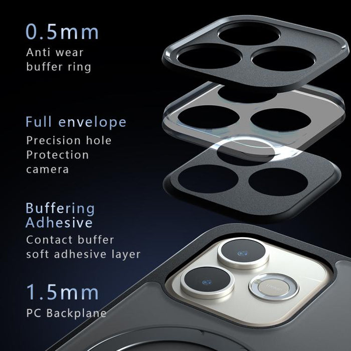 Funda para teléfono híbrida de PC TPU con soporte magnético Armor, For Redmi Turbo 5 Max / Poco X8 Pro Max, For Redmi Note 15 Pro+ 5G Global