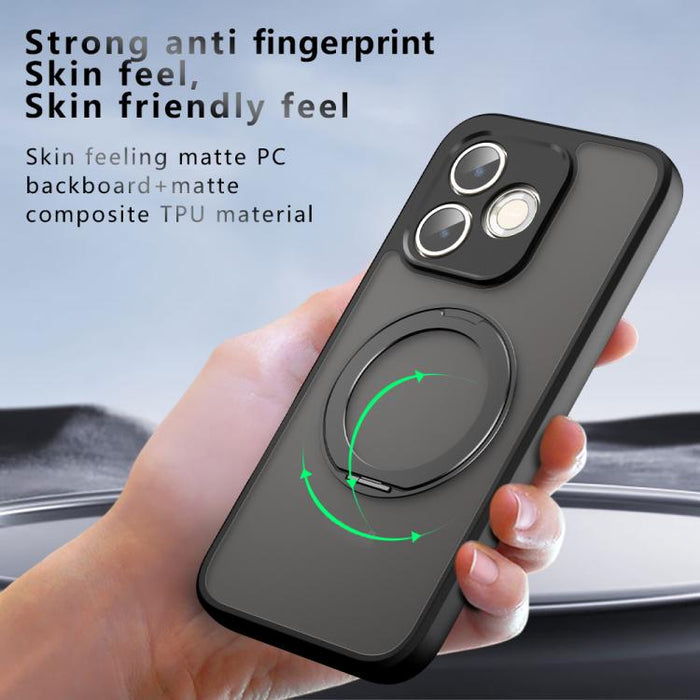 Funda para teléfono híbrida de PC TPU con soporte magnético Armor, For Redmi Turbo 5 Max / Poco X8 Pro Max, For Redmi Note 15 Pro+ 5G Global