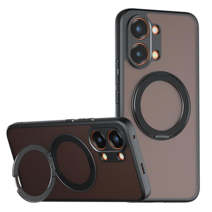 Funda para teléfono híbrida de PC TPU con soporte magnético Armor, For Redmi Turbo 5 Max / Poco X8 Pro Max, For Redmi Note 15 Pro+ 5G Global