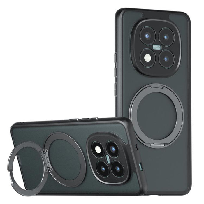 Funda para teléfono híbrida de PC TPU con soporte magnético Armor, For Redmi Turbo 5 Max / Poco X8 Pro Max, For Redmi Note 15 Pro+ 5G Global