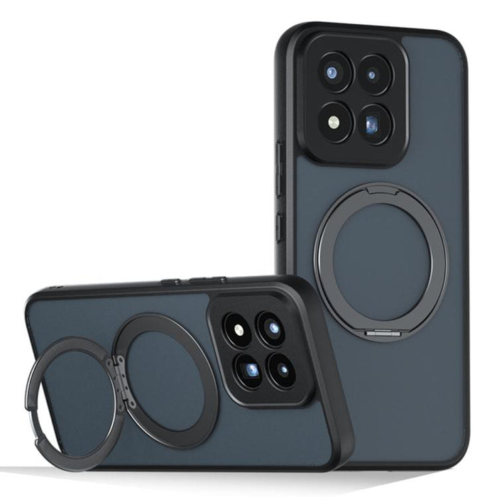 Funda para teléfono híbrida de PC TPU con soporte magnético Armor, For Xiaomi 17 Max 5G, For Xiaomi 17T Pro 5G, For Xiaomi 17T 5G, For Xiaomi 17 Ultra, For Xiaomi 17 Pro Max, For Xiaomi 15T Pro