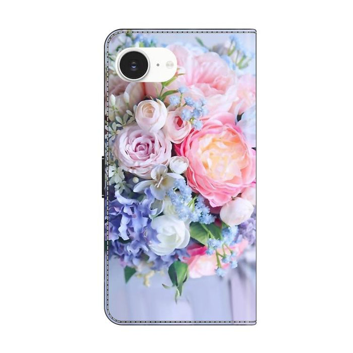 Funda para teléfono de cuero vegano pintado con efecto cristal, For iPhone 16e / 17e, For iPhone 17 Pro Max, For iPhone 17 Pro, For iPhone 17, For iPhone Air, For iPhone 16 Pro Max