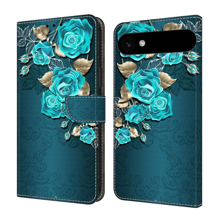 Funda para teléfono de cuero vegano pintado con efecto cristal, For iPhone 16e / 17e, For iPhone 17 Pro Max, For iPhone 17 Pro, For iPhone 17, For iPhone Air, For iPhone 16 Pro Max