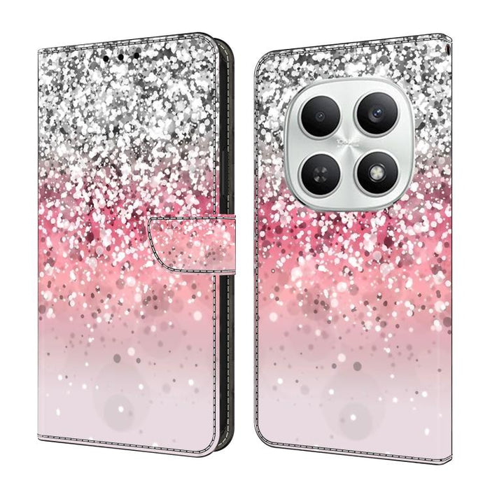Funda para teléfono de cuero vegano pintado con efecto cristal, For Redmi Note 15 5G / 4G Global 164mm, For Redmi Note 15 Pro 5G Global 163.6mm, For Redmi 15C 5G / 4G EU 173mm, For Redmi 15 5G Global / 4G SEA 169.5mm, For Redmi 15 5G / 4G EU 171mm     ...