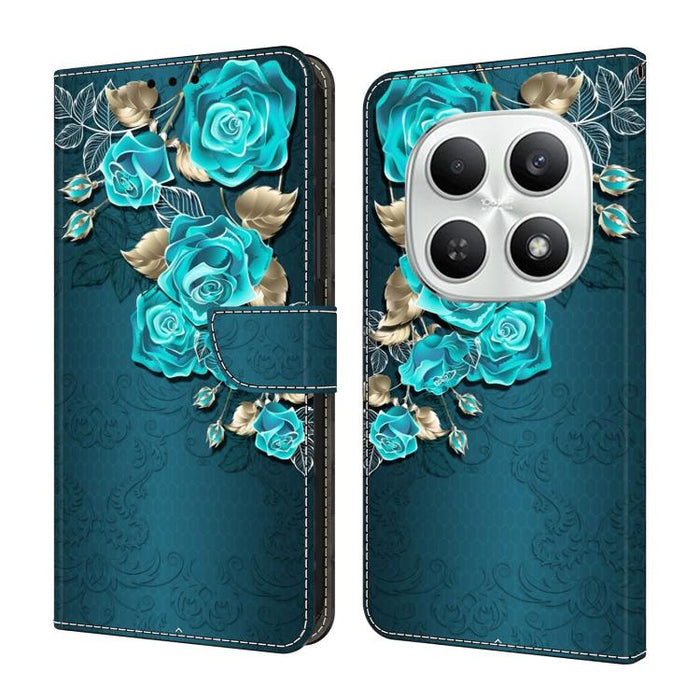 Funda para teléfono de cuero vegano pintado con efecto cristal, For Redmi Note 15 5G / 4G Global 164mm, For Redmi Note 15 Pro 5G Global 163.6mm, For Redmi 15C 5G / 4G EU 173mm, For Redmi 15 5G Global / 4G SEA 169.5mm, For Redmi 15 5G / 4G EU 171mm     ...