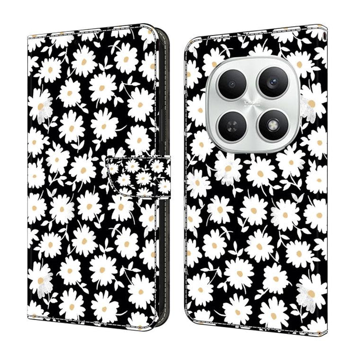 Funda para teléfono de cuero vegano pintado con efecto cristal, For Redmi Note 15 5G / 4G Global 164mm, For Redmi Note 15 Pro 5G Global 163.6mm, For Redmi 15C 5G / 4G EU 173mm, For Redmi 15 5G Global / 4G SEA 169.5mm, For Redmi 15 5G / 4G EU 171mm     ...