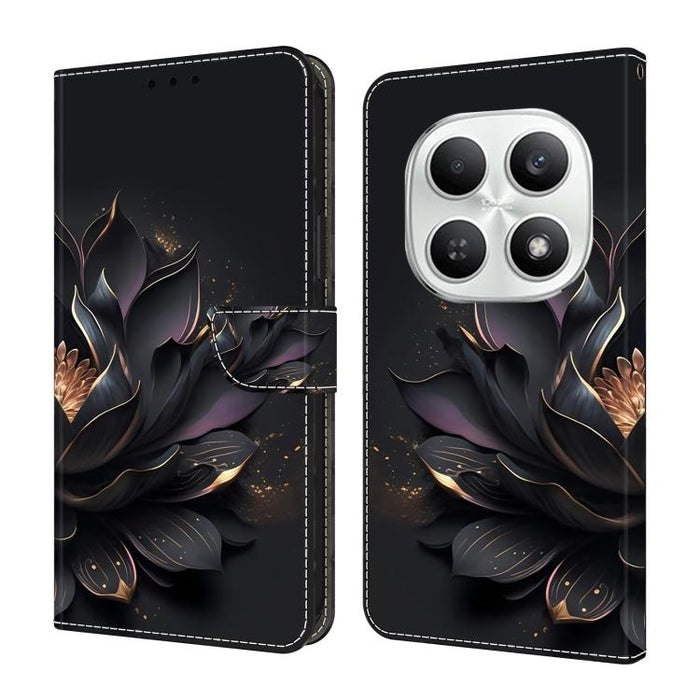 Funda para teléfono de cuero vegano pintado con efecto cristal, For Redmi Note 15 5G / 4G Global 164mm, For Redmi Note 15 Pro 5G Global 163.6mm, For Redmi 15C 5G / 4G EU 173mm, For Redmi 15 5G Global / 4G SEA 169.5mm, For Redmi 15 5G / 4G EU 171mm     ...