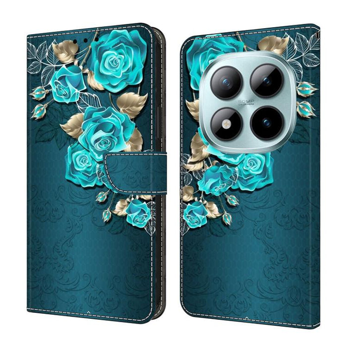 Funda para teléfono de cuero vegano pintado con efecto cristal, For Redmi Note 15 5G / 4G Global 164mm, For Redmi Note 15 Pro 5G Global 163.6mm, For Redmi 15C 5G / 4G EU 173mm, For Redmi 15 5G Global / 4G SEA 169.5mm, For Redmi 15 5G / 4G EU 171mm     ...