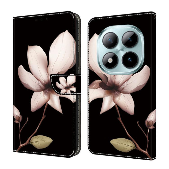 Funda para teléfono de cuero vegano pintado con efecto cristal, For Redmi Note 15 5G / 4G Global 164mm, For Redmi Note 15 Pro 5G Global 163.6mm, For Redmi 15C 5G / 4G EU 173mm, For Redmi 15 5G Global / 4G SEA 169.5mm, For Redmi 15 5G / 4G EU 171mm     ...