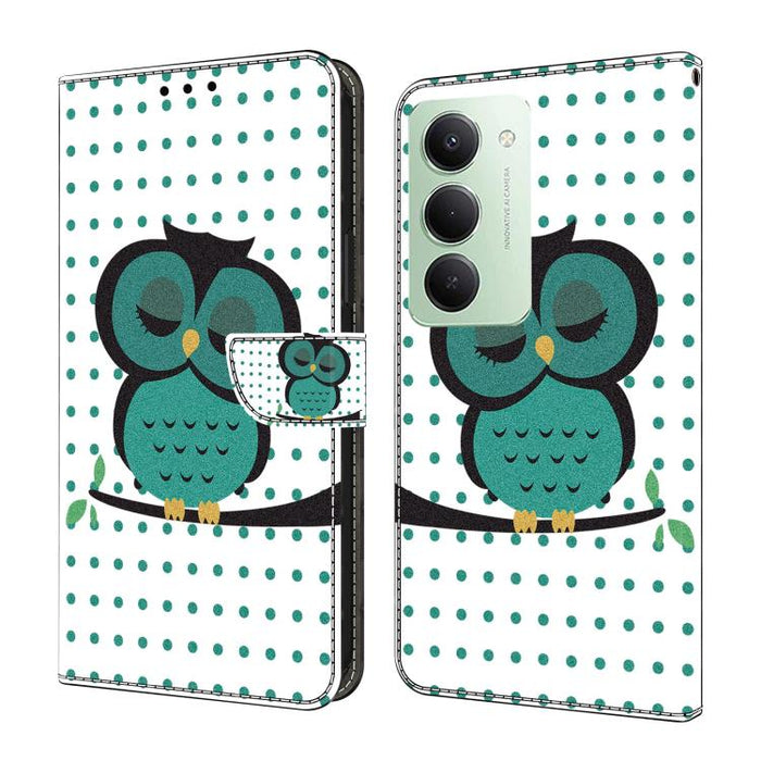 Funda para teléfono de cuero vegano pintado con efecto cristal, For Redmi Note 15 5G / 4G Global 164mm, For Redmi Note 15 Pro 5G Global 163.6mm, For Redmi 15C 5G / 4G EU 173mm, For Redmi 15 5G Global / 4G SEA 169.5mm, For Redmi 15 5G / 4G EU 171mm     ...