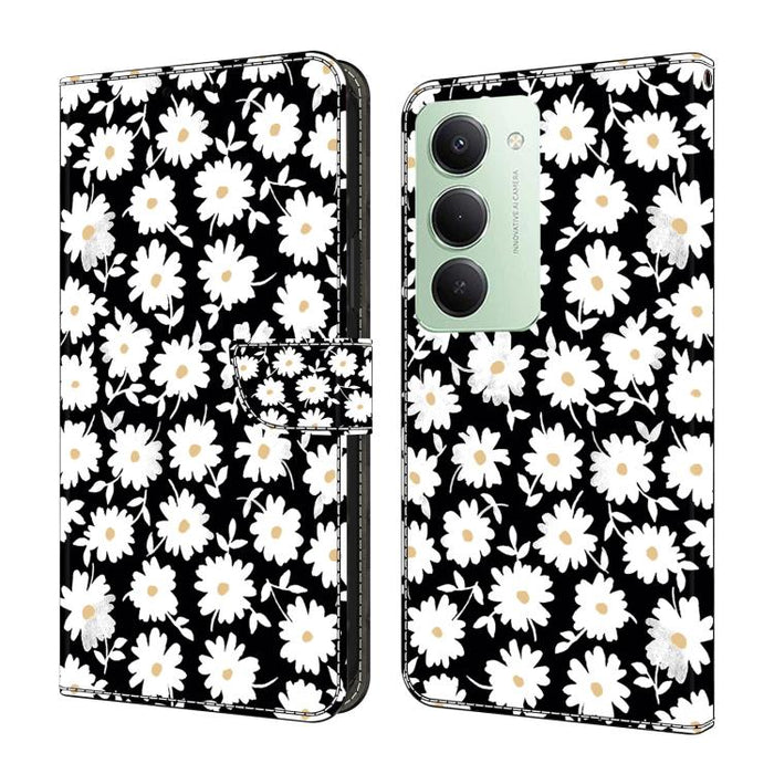 Funda para teléfono de cuero vegano pintado con efecto cristal, For Redmi Note 15 5G / 4G Global 164mm, For Redmi Note 15 Pro 5G Global 163.6mm, For Redmi 15C 5G / 4G EU 173mm, For Redmi 15 5G Global / 4G SEA 169.5mm, For Redmi 15 5G / 4G EU 171mm     ...