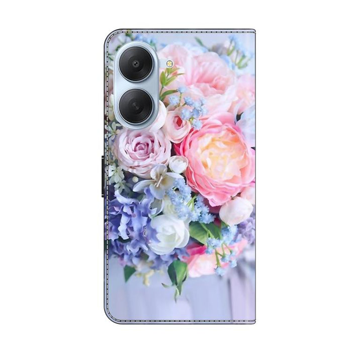 Funda para teléfono de cuero vegano pintado con efecto cristal, For Redmi Note 15 5G / 4G Global 164mm, For Redmi Note 15 Pro 5G Global 163.6mm, For Redmi 15C 5G / 4G EU 173mm, For Redmi 15 5G Global / 4G SEA 169.5mm, For Redmi 15 5G / 4G EU 171mm     ...