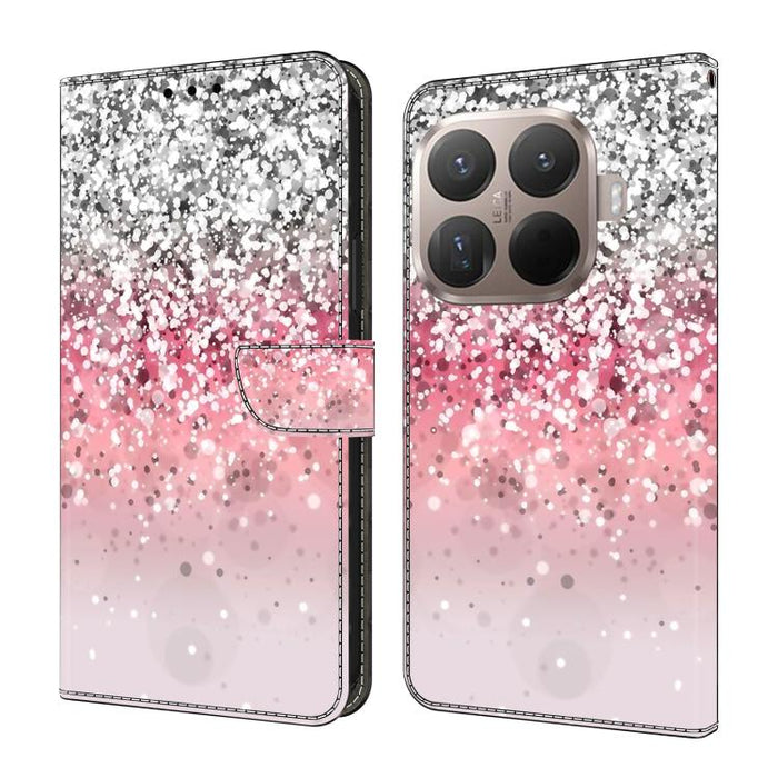 Funda para teléfono de cuero vegano pintado con efecto cristal, For Xiaomi 17T Pro 5G, For Xiaomi 17T 5G, For Xiaomi 17 Ultra, For Xiaomi 15T Pro 5G, For Xiaomi 15T 5G, For Xiaomi 15 Pro