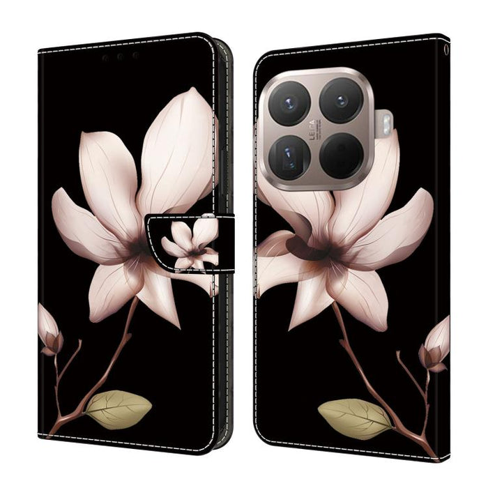 Funda para teléfono de cuero vegano pintado con efecto cristal, For Xiaomi 17T Pro 5G, For Xiaomi 17T 5G, For Xiaomi 17 Ultra, For Xiaomi 15T Pro 5G, For Xiaomi 15T 5G, For Xiaomi 15 Pro