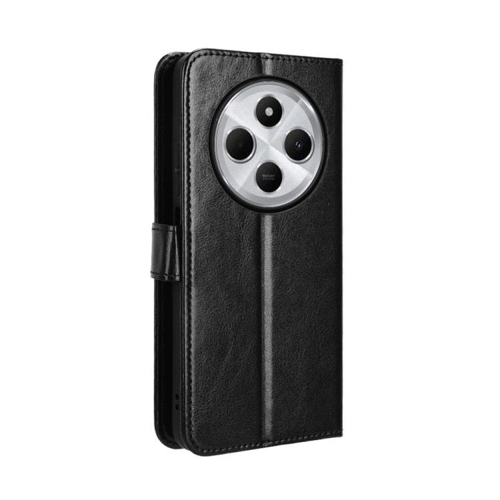Funda para teléfono de cuero vegano con textura retro Crazy Horse, For Redmi A7 Pro 171mm / Poco C85x 5G, For Redmi 15a 5G / R70 5G / R70m 5G, For Redmi Turbo 5 Max 5G / Poco X8 Pro Max, For Redmi Turbo 5 5G / Poco X8 Pro