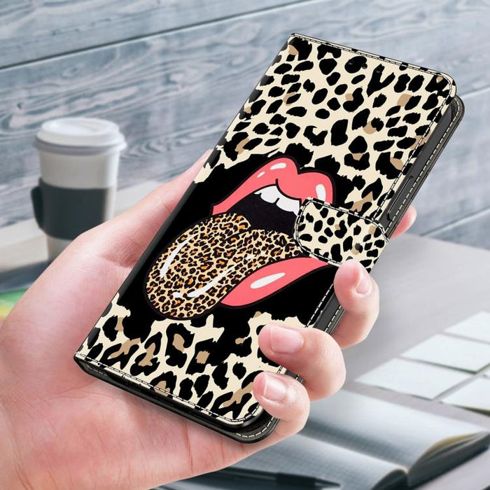 Funda para teléfono de cuero vegano pintado con efecto cristal, For Xiaomi 15