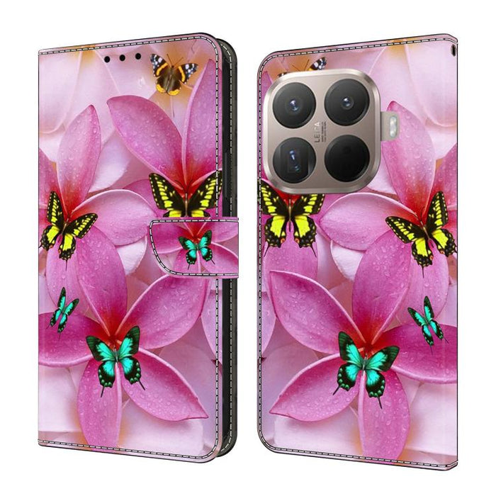 Funda para teléfono de cuero vegano pintado con efecto cristal, For Xiaomi 17 Ultra, For Xiaomi 15T Pro 5G, For Xiaomi 15T 5G, For Xiaomi 15 Pro