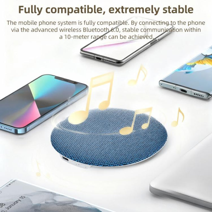 Máquina de sonido para almohada ultradelgada X5 Pro con ruido blanco y altavoz Bluetooth inalámbrico para dormir.
