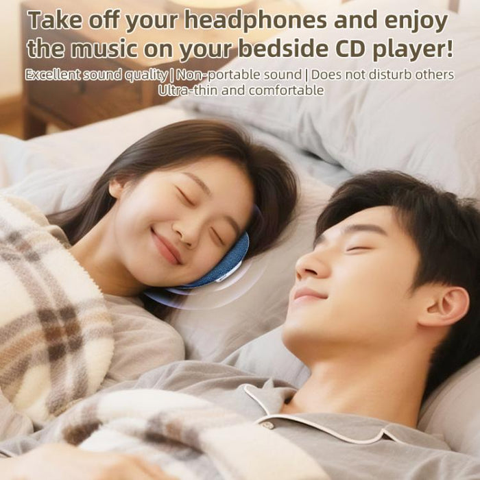 Máquina de sonido para almohada ultradelgada X5 Pro con ruido blanco y altavoz Bluetooth inalámbrico para dormir.