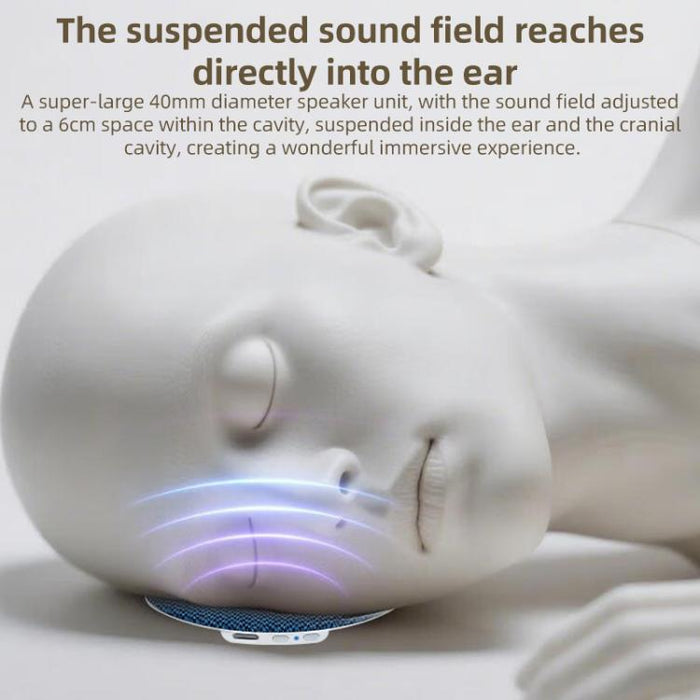 Máquina de sonido para almohada ultradelgada X5 Pro con ruido blanco y altavoz Bluetooth inalámbrico para dormir.