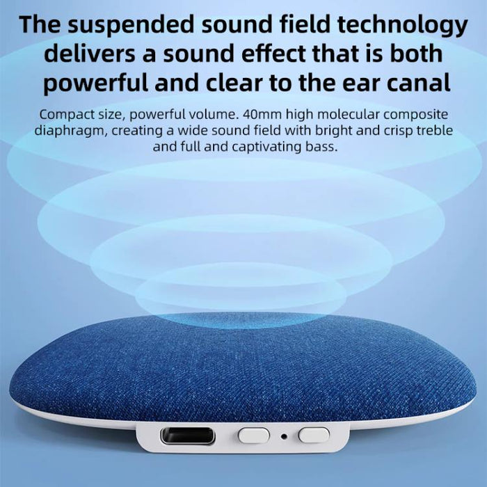 Altavoz Bluetooth inalámbrico X6 Pro APP Smart Edition para usar debajo de la almohada.
