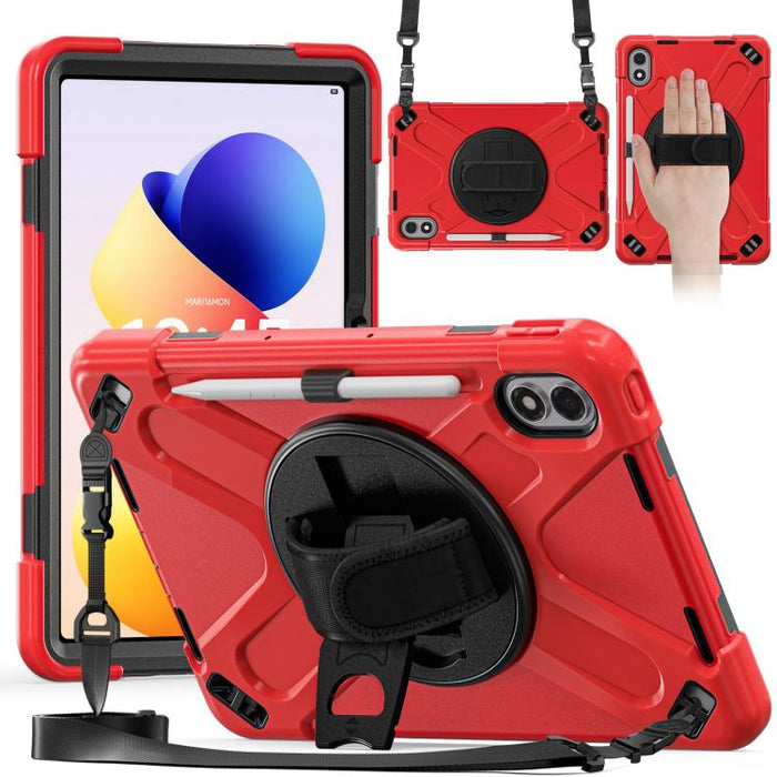 Funda híbrida de silicona para tablet PC con soporte giratorio y correa para el hombro., For Xiaomi Redmi Pad 2 Pro 12.1 2026