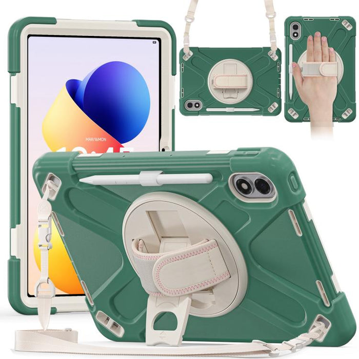 Funda híbrida de silicona para tablet PC con soporte giratorio y correa para el hombro., For Xiaomi Redmi Pad 2 Pro 12.1 2026