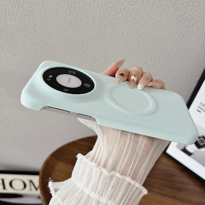 Funda magnética para teléfono con acabado mate aterciopelado de policarbonato y piel vegana., For Xiaomi 17 Pro Max, For Xiaomi 17 Pro, For Xiaomi 17, For Xiaomi 15 Ultra, For Xiaomi 15 Pro, For Xiaomi 15