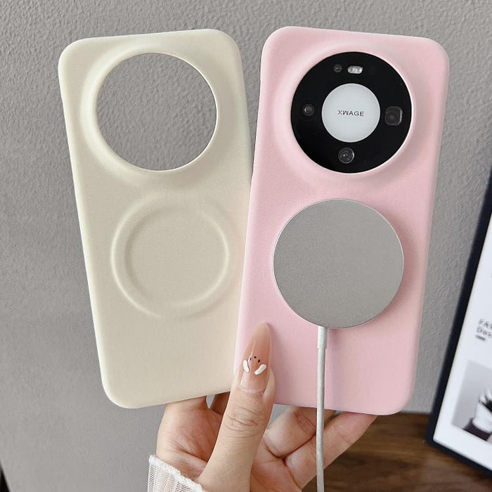 Funda magnética para teléfono con acabado mate aterciopelado de policarbonato y piel vegana., For Xiaomi 17 Pro Max, For Xiaomi 17 Pro, For Xiaomi 17, For Xiaomi 15 Ultra, For Xiaomi 15 Pro, For Xiaomi 15
