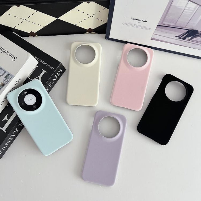 Funda para teléfono con acabado mate aterciopelado de policarbonato y piel vegana., For Xiaomi 17 Pro Max, For Xiaomi 17 Pro, For Xiaomi 17, For Xiaomi 15 Ultra, For Xiaomi 15 Pro, For Xiaomi 15