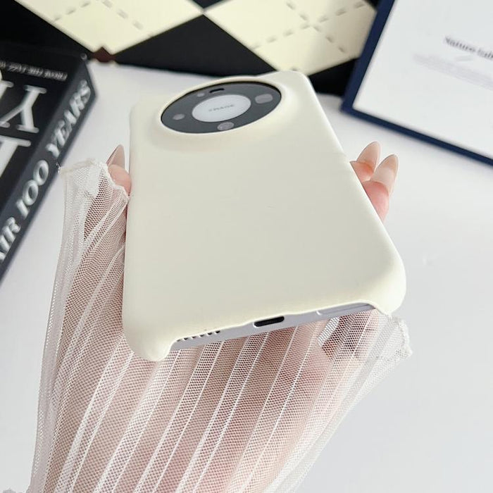 Funda para teléfono con acabado mate aterciopelado de policarbonato y piel vegana., For Xiaomi 17 Pro Max, For Xiaomi 17 Pro, For Xiaomi 17, For Xiaomi 15 Ultra, For Xiaomi 15 Pro, For Xiaomi 15