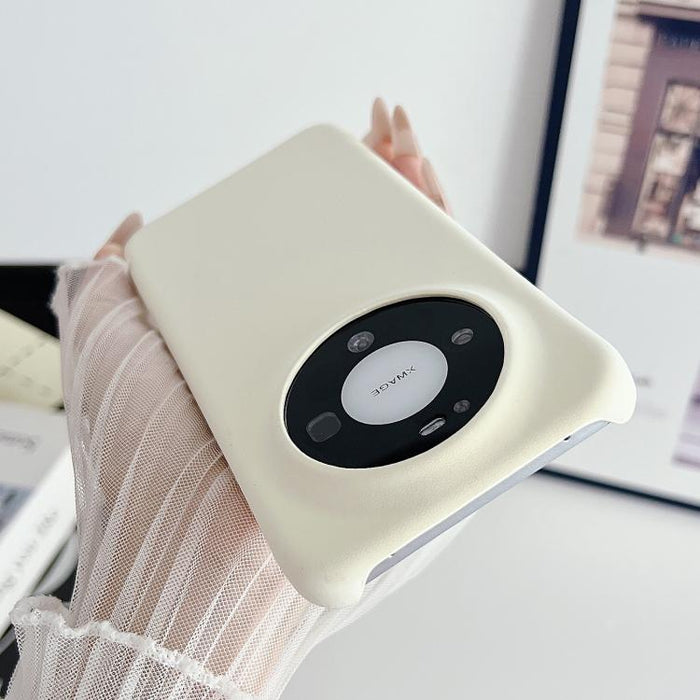 Funda para teléfono con acabado mate aterciopelado de policarbonato y piel vegana., For Xiaomi 17 Pro Max, For Xiaomi 17 Pro, For Xiaomi 17, For Xiaomi 15 Ultra, For Xiaomi 15 Pro, For Xiaomi 15